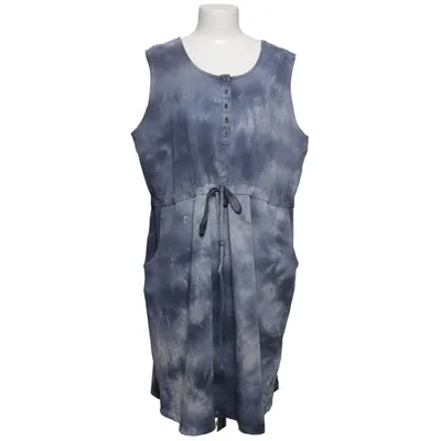 Jurk (Blauw, Wit) van No Secret Katoen, Elastaan