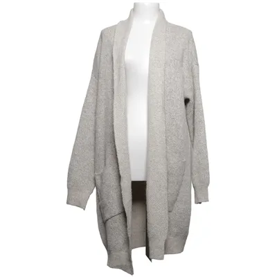 Cardigan (Beige, Gray) from PPT Style Acrylic, Cotton, Wool