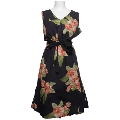 Robe (Noir, Multicolore) de La Fée Maraboutée Coton, Élasthane, Viscose