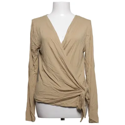Slå-om top (Beige) fra Lindex Elastan, Viscose