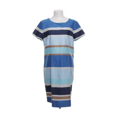 Jurk (Blauw, Meerkleurig) van GANT Katoen, Elastaan