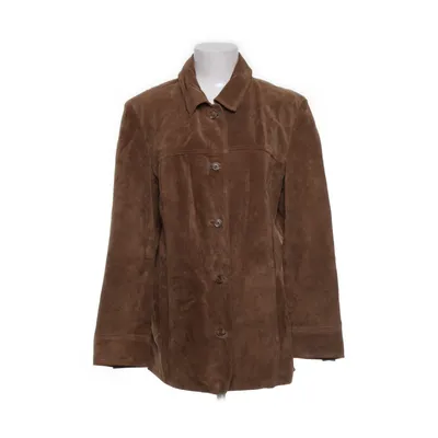 Veste en cuir (Marron) de Jaclyn Smith Cuir, Polyester