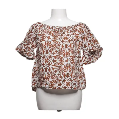 Top (Bruin, Wit) van Simplicity New York Katoen