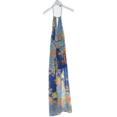 Maxi dress (Blue, Multicolored) from Guess Elastane, Polyester, Polyurethane