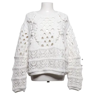 Sweater (White) from Lindex Cotton, Polyester