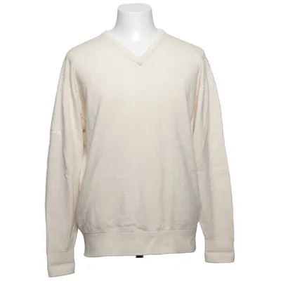 Pullover (Beige) fra Glenbrae Merinould, Nylon