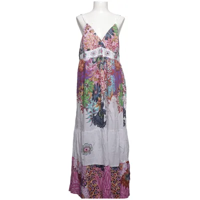 Maxi dress (White, Multicolored)