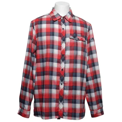 Flanellskjorta (Röd, Blå, Vit) från Vaude Återvunnen polyester