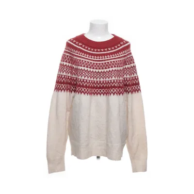 Sweater (Flerfarvet, Rød) fra H&M Akryl, Elastan, Polyester, Uld