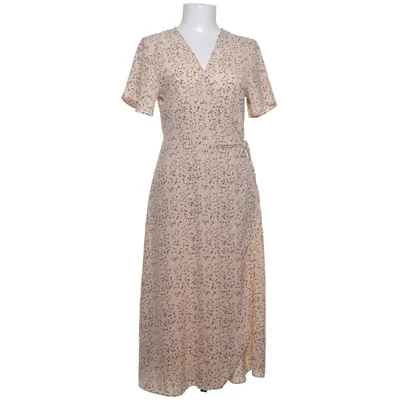 Wikkeljurk (Beige, Meerkleurig) van VILA Gerecycled polyester