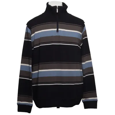 Pull-over (Noir, Bleu, Gris) de Basic Line Coton, Polyester