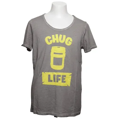 T-shirt (Gray, Yellow) from Oozoo