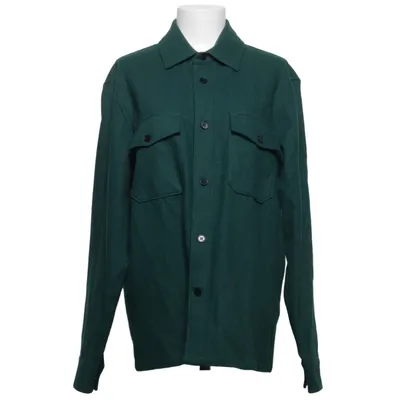 Skjorte (Grøn) fra Arket Kashmir, Polyamid, Polyester, Uld