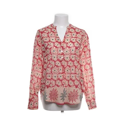 Blouse (Rood, Meerkleurig) van Maison Hotel Katoen