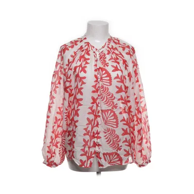 Blus (Vit, Röd, Flerfärgad) från Mango