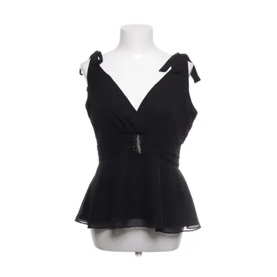 Peplumtopp (Svart) från Bellisimo