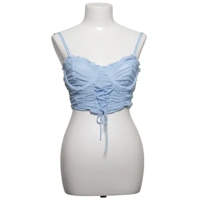 Crop Top (Blau) von Tic Toc