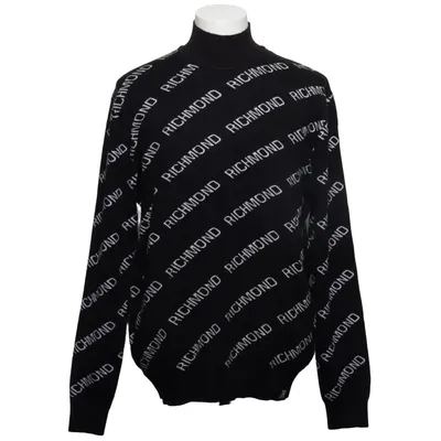 Trui (Zwart, Wit) van John Richmond Polyamide, Polyester, Viscose