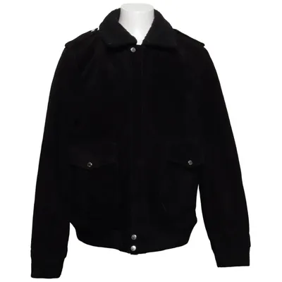 Shearlingjakke (Leslie) fra Human Scales Læder, Polyester