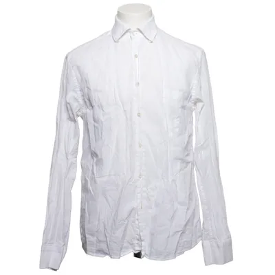 Shirt (Wit) van Af Klercker Katoen, Linnen