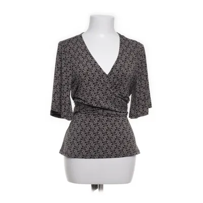 Wrap top (Black, Beige) from Three Sixty Five Elastane, Polyester