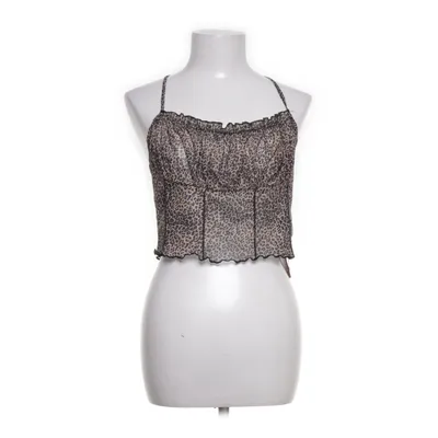 Crop top (Brun, Svart, Flerfärgad) från Shein Elastan, Polyester