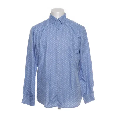 Shirt (Blue, White) from Attore Camicia Cotton, Polyester
