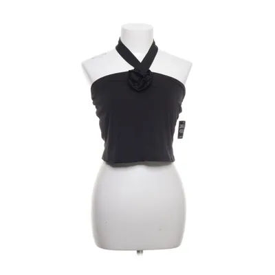 Haltertop (Zwart) van Most Wanted Elastaan, Polyester