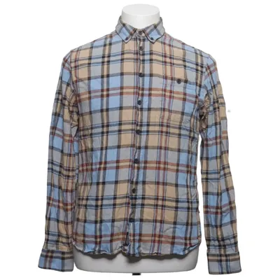 Chemise en flanelle (Bleu, Beige, Marron) de Blend Coton