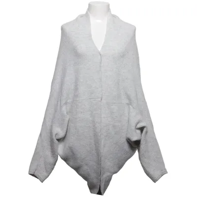 Cardigan (Gris) de Juvia Cachemire, Élasthane, Polyamide, Laine