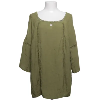 Topp (Grön) från Ulla Popken Polyester, Viskos