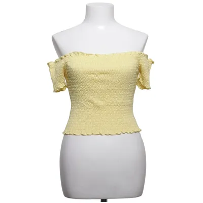 Crop top (Gul) från Stradivarius Bomull, Modal