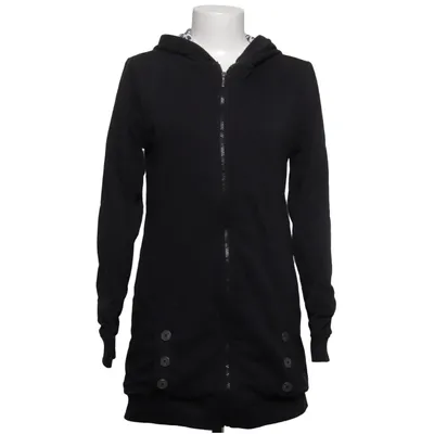 Kapuzenpullover (Schwarz, Weiß) von Pussy Deluxe Baumwolle, Polyester