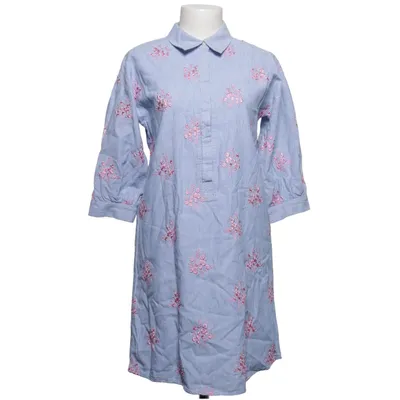Skjortekjole (Blå, Hvid, Pink) fra Senso Bomuld, Linned