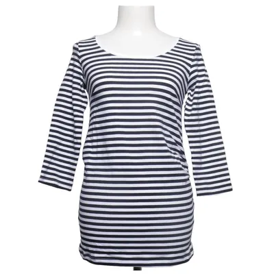 Mammatopp (Blå, Vit) från H&M Mama Bomull, Elastan