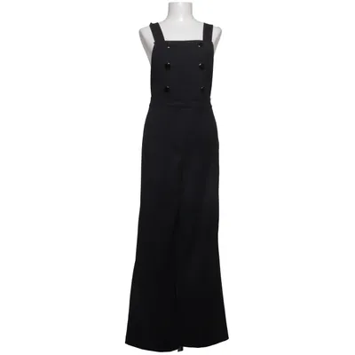 Dungarees (Black) from Sézane Elastane, Polyester, Viscose, Wool