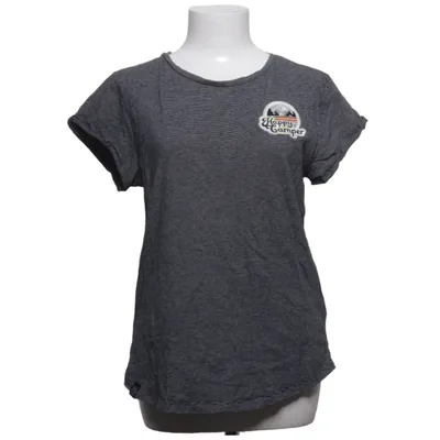 T-shirt (Grå, Hvid) fra Earth Positive Økologisk bomuld