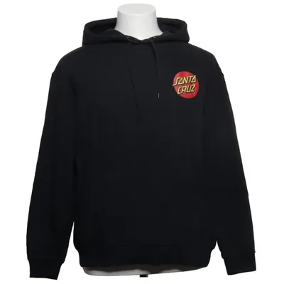 Kapuzenpullover (Schwarz) von Santa Cruz Baumwolle, Polyester