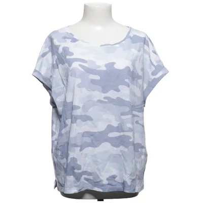 T-shirt (Blå, Vit, Grå) från Juvia Bomull, Viskos