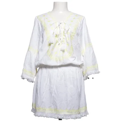 Beach dress (White, Yellow) from Melissa Odabash Cotton, Linen