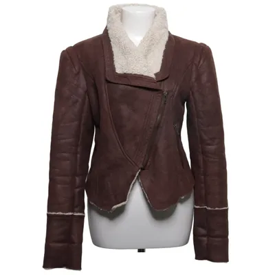 Shearling jacket (Brown, Beige) from Rino & Pelle Acrylic, Polyester