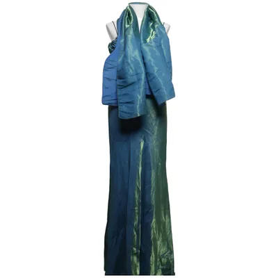 Avondjurk (Blauw, Groen) van Yves Calin Polyester, Viscose