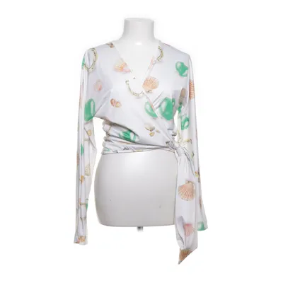 Omlottblus (Vit, Flerfärgad) från Saks Potts Elastan, Polyester