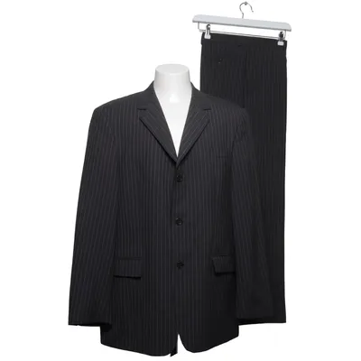 Suit (Gray) from Tessuti Baharive Viscose, Wool