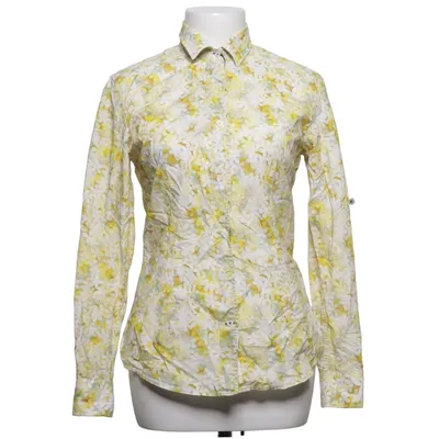 Shirt (Yellow, White, Multicolored) from Ganesh Cotton
