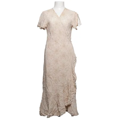 Wikkeljurk (Beige, Wit) van Rough & Rose Viscose