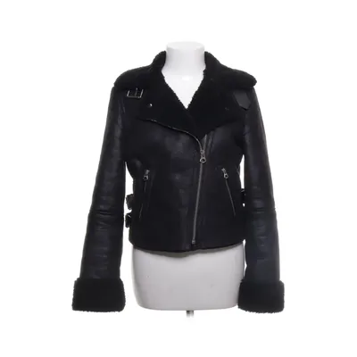 Shearlingjacka (Svart) från Bershka Polyuretan