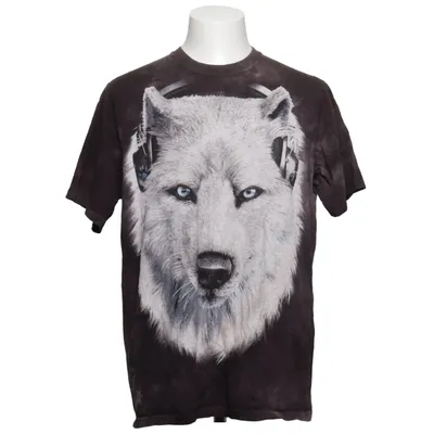 T-shirt (Black, Gray) from The Mountain Cotton