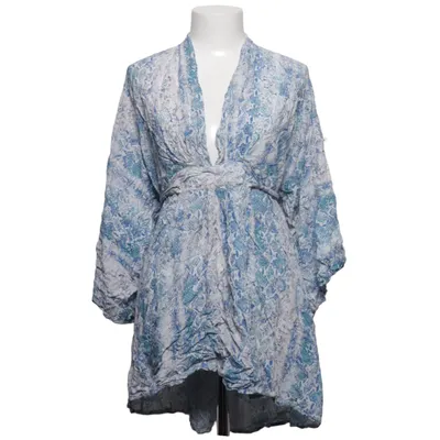 Robe (Bleu, Blanc) de Melissa Odabash Viscose