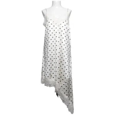 Jurk (Wit, Zwart) van H&M Elastaan, Polyester
